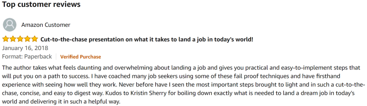 Review of 5 Surprising Steps